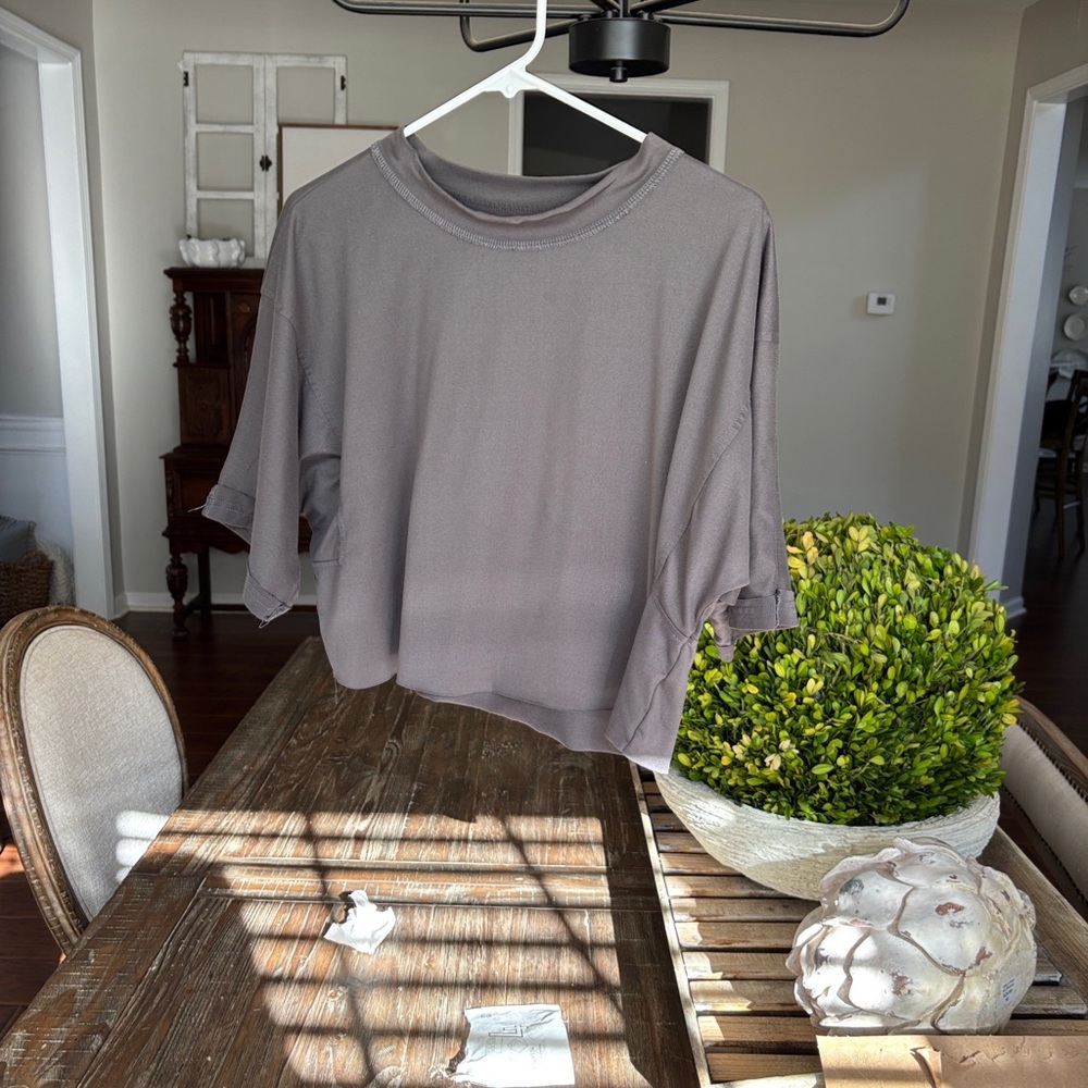 Gray Women's Top